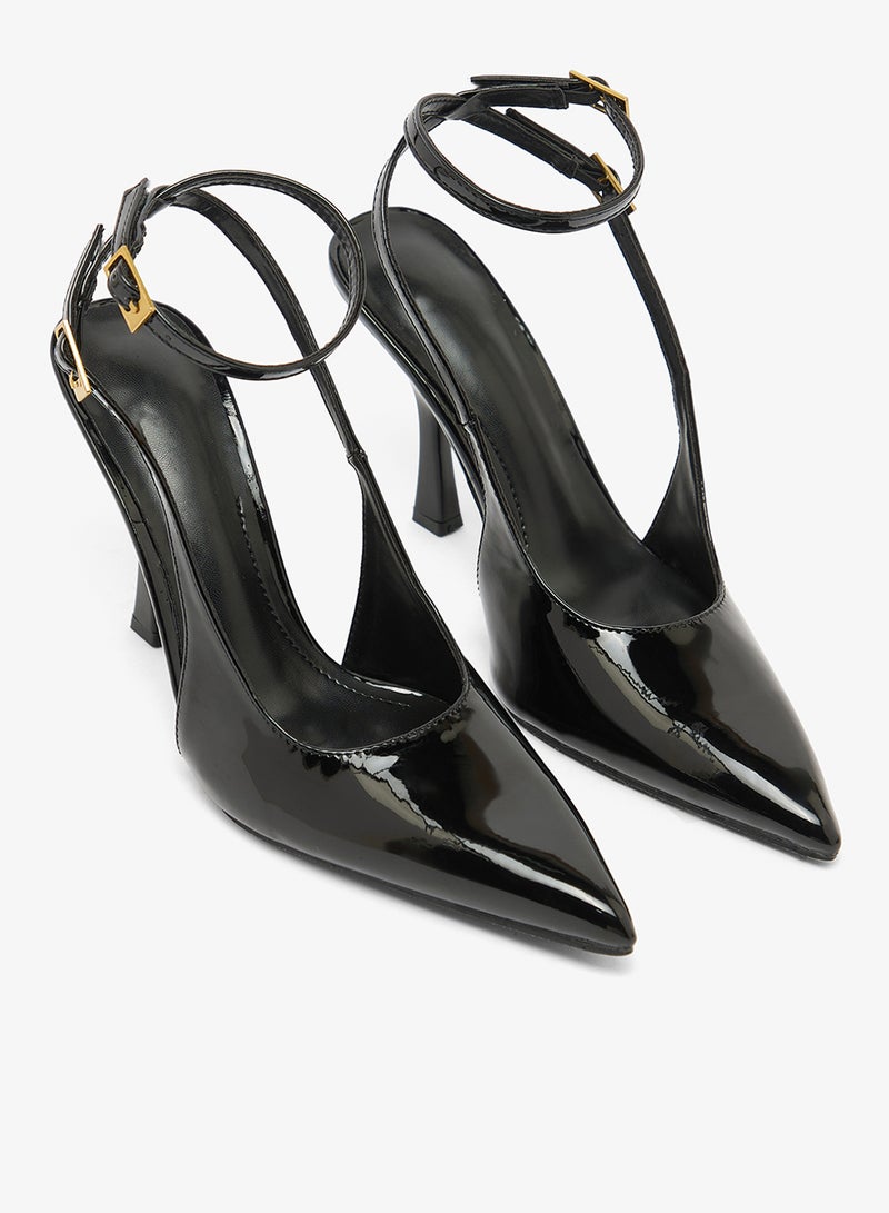 ايلا حذاء بكعب متوسط بحزام خلفي - Image 4